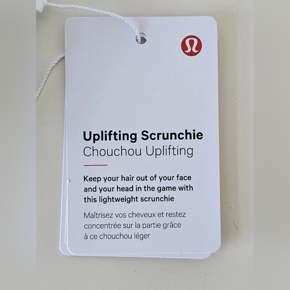 NWT LULULEMON DarkGreen Lightweight Uplifting Scrunchie Hair Tie OS - Picture 5 of 5